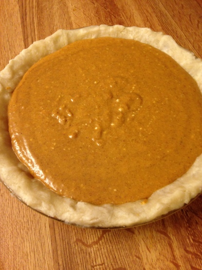 Pie right before going in the oven.